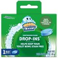 Scrubbing Bubbles DROPINS 00 Toilet Bowl Cleaner, 17 oz Pack, Solid, Blue 191